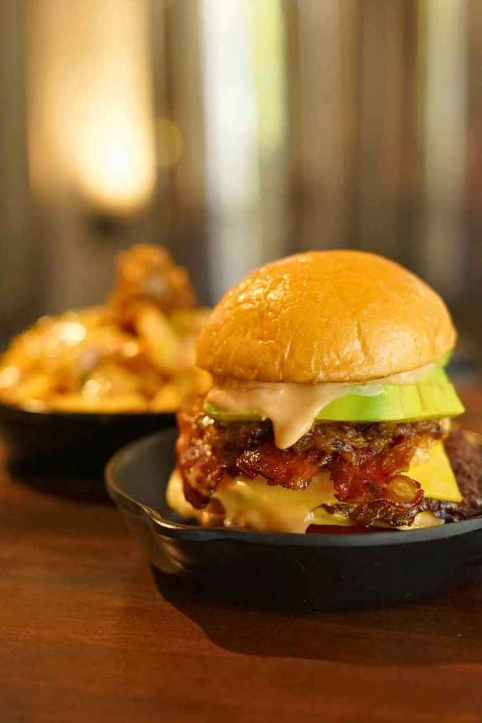 Bikini Bottom Express Smash Burger and All Day Breakfast